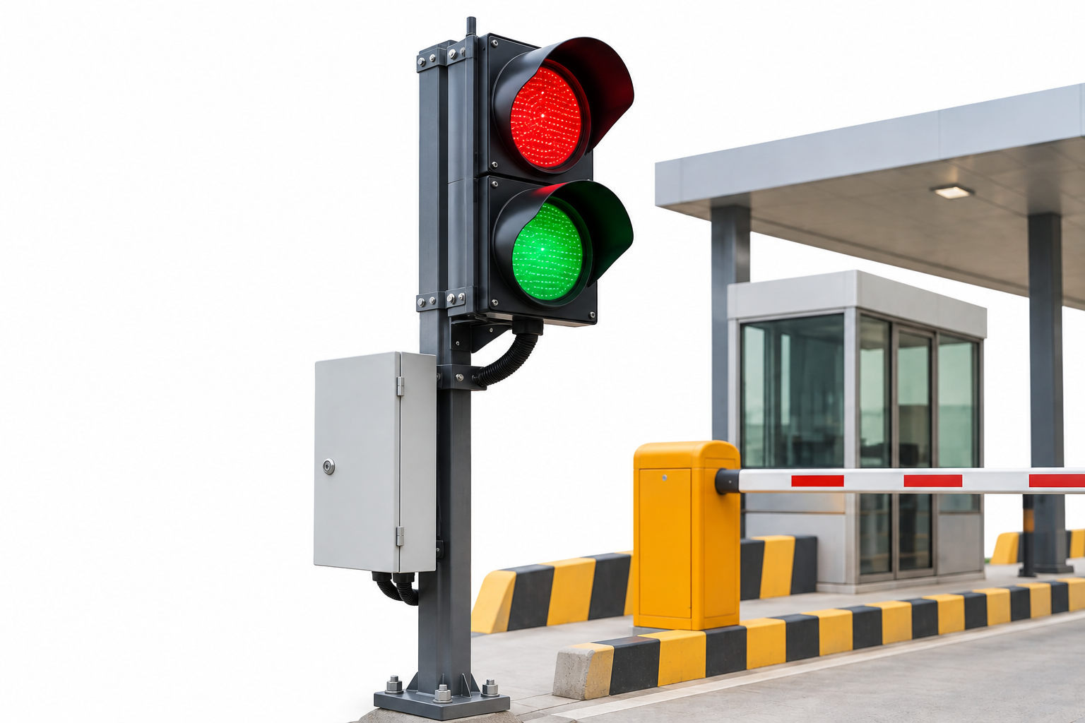 Toll Station Signal Lights